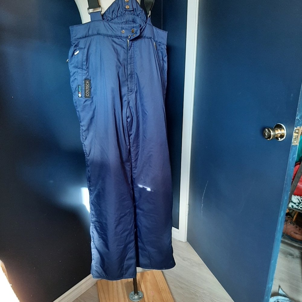 Size 36 vintage coltech suspender snowpants